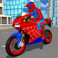 Hero Stunt Spider Bike Simulator 3D