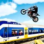 Highway Traffic Bike Stunts